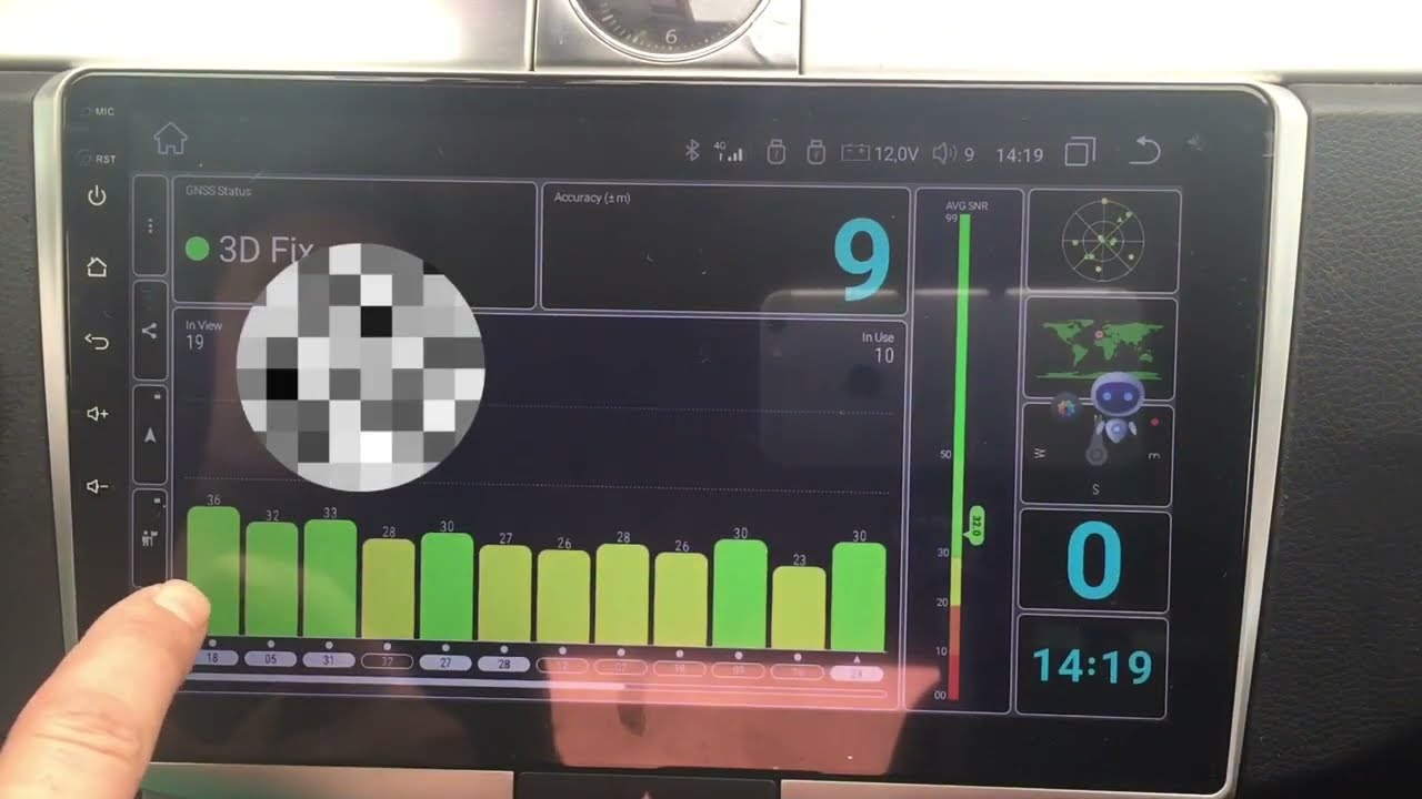 Mejorar posicionamiento GPS y la Hora en radio android. QF001 ROCO K706