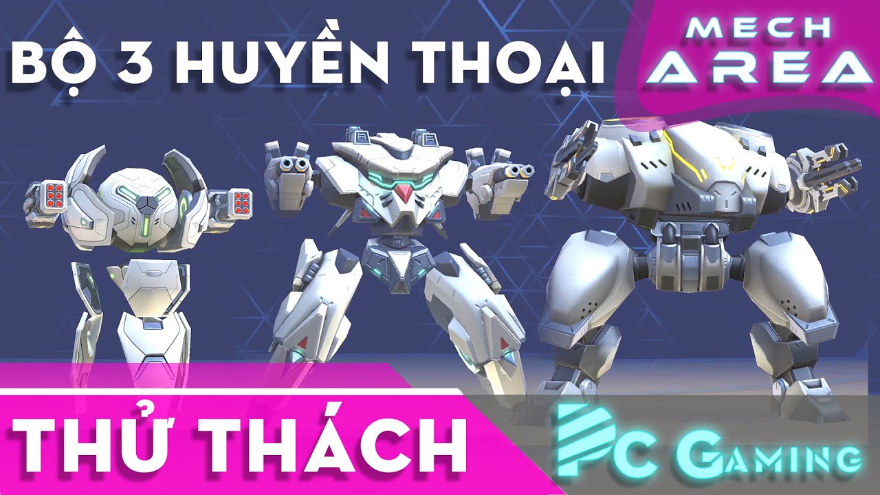 [ Mech Arena VN# 163 ] Surge, Redox, Brickhouse Mech arena - L&agrave;m bộ ba mech huyền thoại theo y&ecirc;u cầu