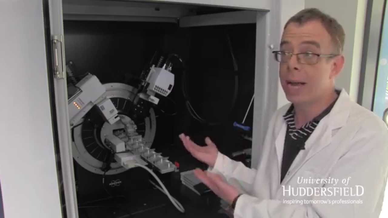 X-ray Diffraction Lab - one of the best in Europe at the Uni of Huddersfield
