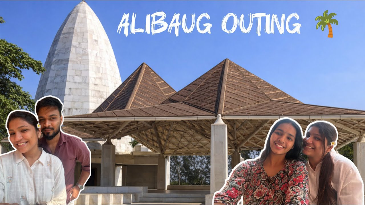 Motha pachka zala 🤦🏼‍♀️| Alibaug Trip Vlog | Peaceful Birla Mandir Visit 🙏✨