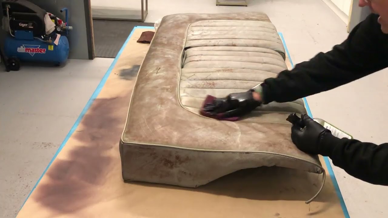 Riley Pathfinder Upper Rear Seat Restoration For Practical Classics Magazine - Leather Repair Co