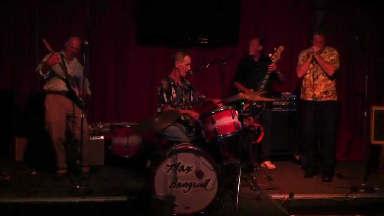 Max Bangwell hosting the Eldo Blues Jam; Long Beach, CA; July 12, 2012