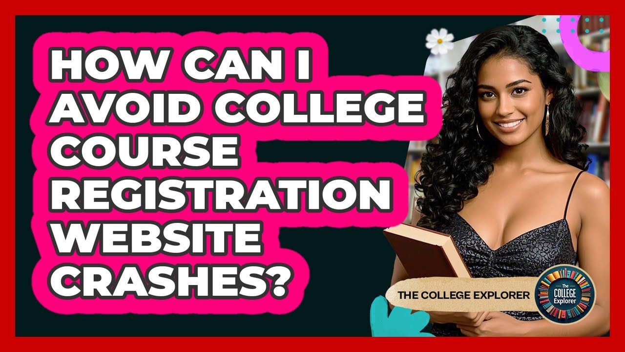 How Can I Avoid College Course Registration Website Crashes? - The College Explorer