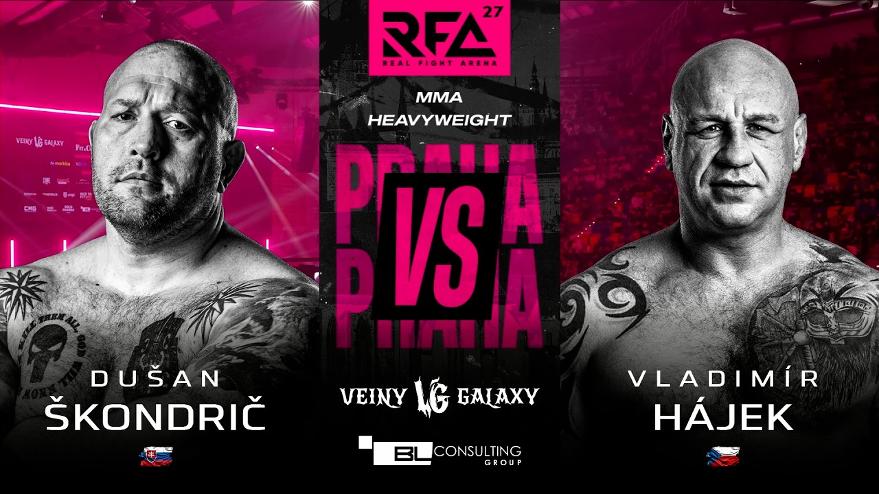 Du&scaron;an &Scaron;KONDRIČ VS Vladim&iacute;r H&Aacute;JEK (MMA) | RFA 27 PRAHA