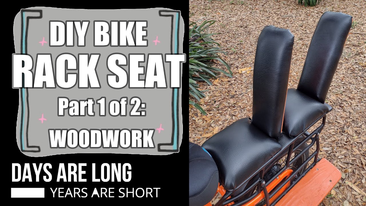 Custom DIY Modular Bike Rack Seats