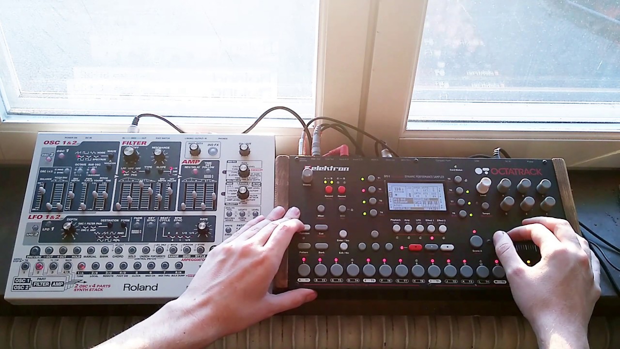 Roland SH-32 + Octatrack - Cover of 