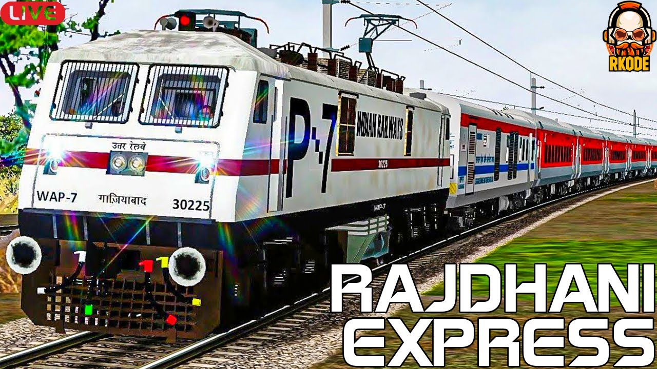 12951/12952 MUMBAI RAJDHANI EXPRESS | MUMBAI CENTRAL TO SURAT JOURNEY IN MSTS | RKODE GAMING