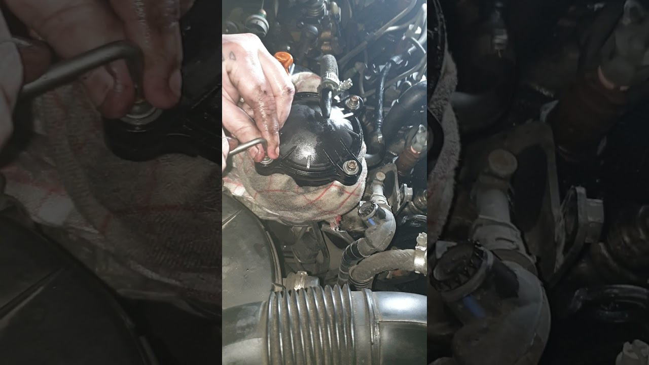 changement filtre a gasoil 306 1.9D