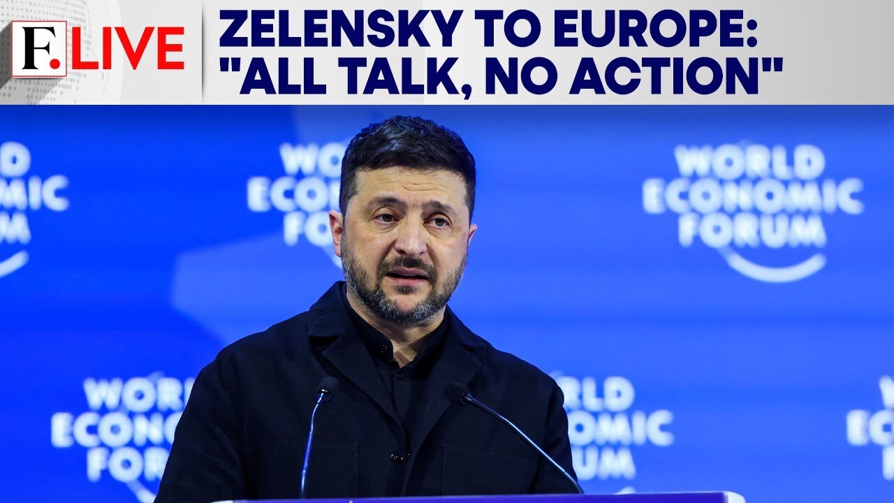 Zelensky Slams Europe At Davos As US, Russia, Ukraine To Hold Trilateral Meet | Firstpost Live