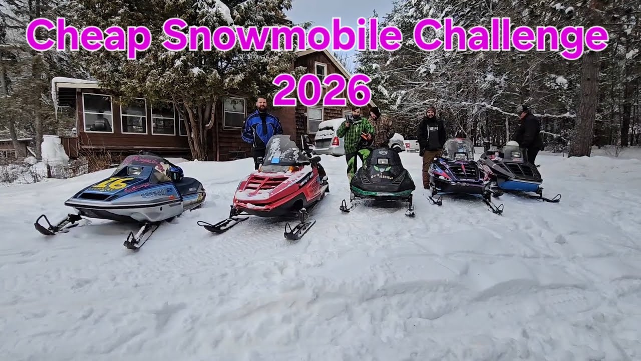 Cheap Snowmobile Challenge 2026
