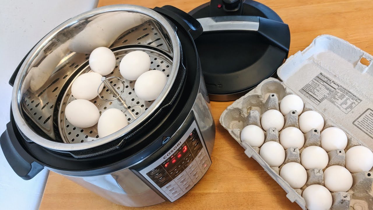 Hardboiled Eggs (Cosori Pressure Cooker)