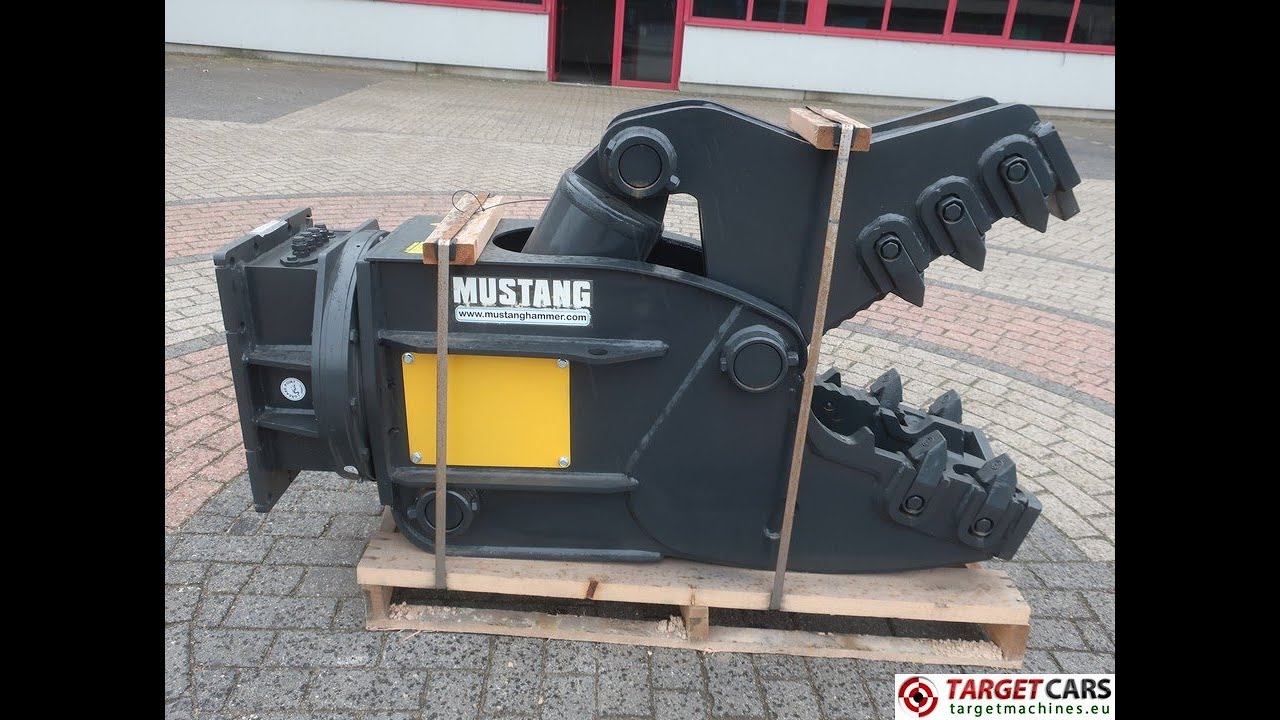 780215 MUSTANG RH12 HYDRAULIC ROTATION PULVERIZER CRUSHER SHEAR RH-12 2023 TO FIT 6~13T EXCAVATOR