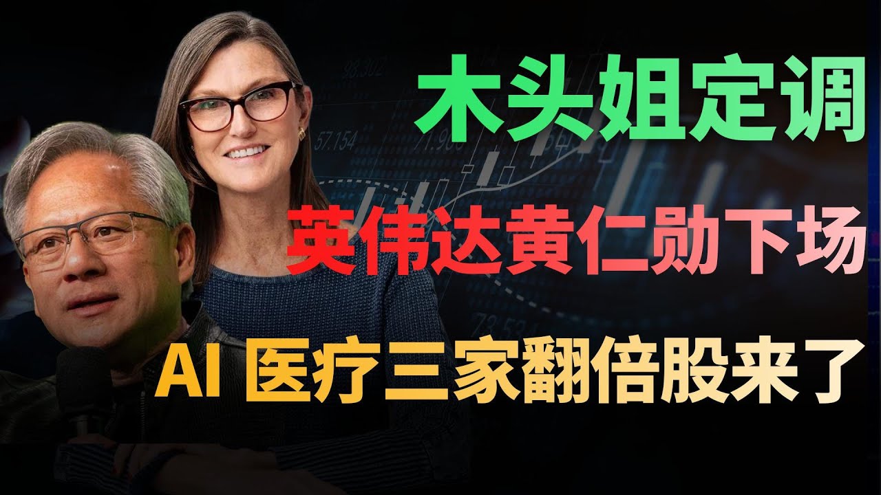 木头姐定调、黄仁勋下场！AI 医疗正在改写资本逻辑，三家最直接受益的美股深度拆解 #美股 #美股分析 #财经