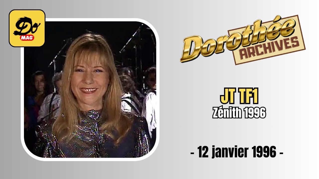Dorothée - JT 20 heures - TF1 - 12 janvier 1996