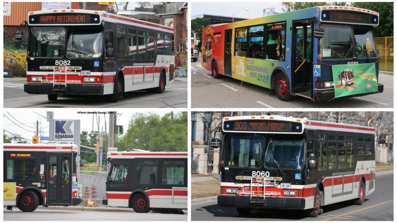 TTC 80 series ISL Orion VII OG Diesel Retirement Compilation. The final months of service.