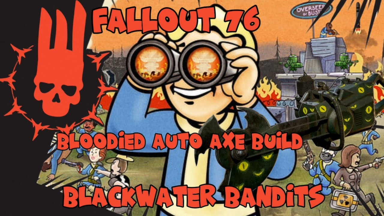 Fallout 76 Bloodied PvP/PvE Auto Axe Build season 18 #fallout76 #fallout76pvp