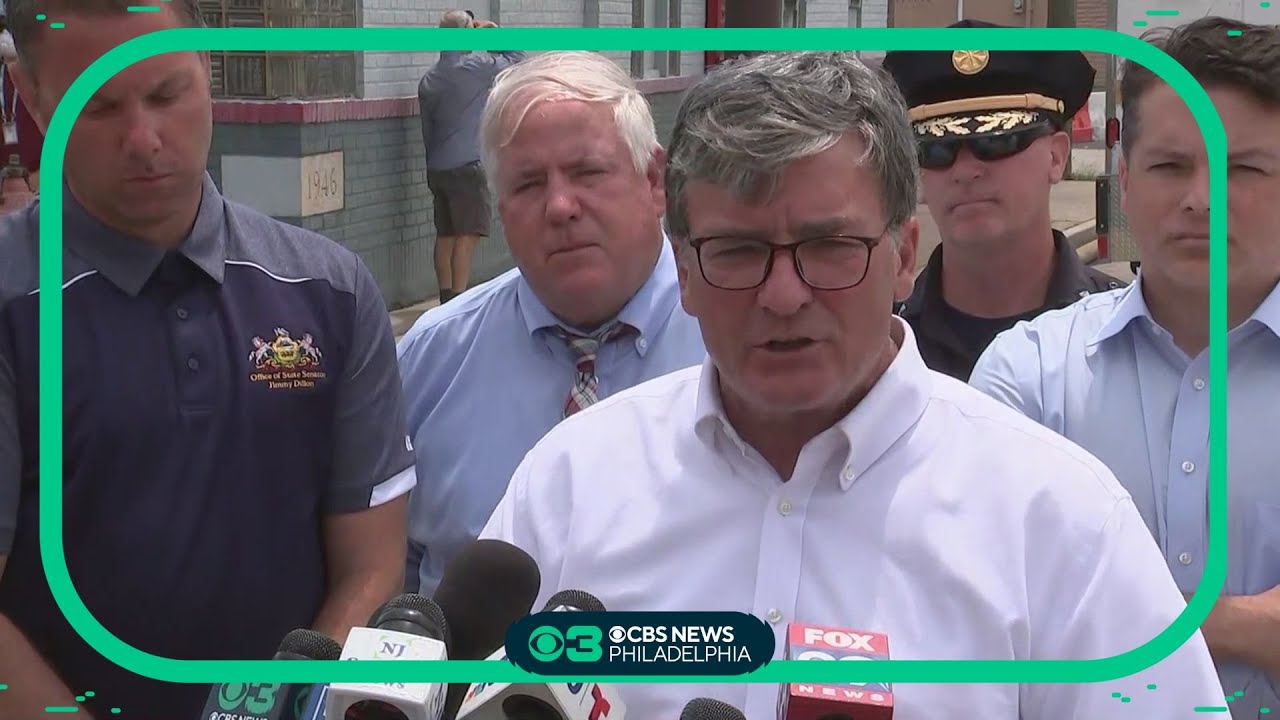 Officials give update on I-95 collapse in Philadelphia