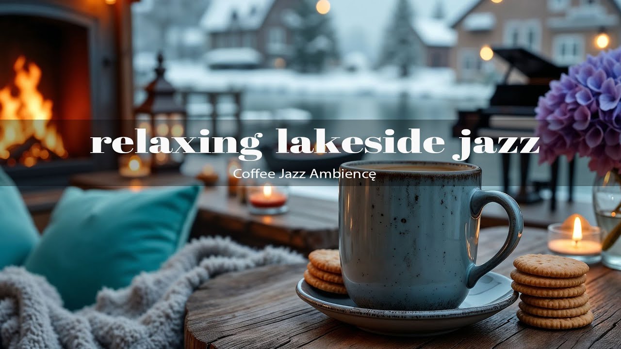 Refreshing Lakeside Jazz Cafe 🌿 Relaxing Bossa Nova for Stress Relief & Calm