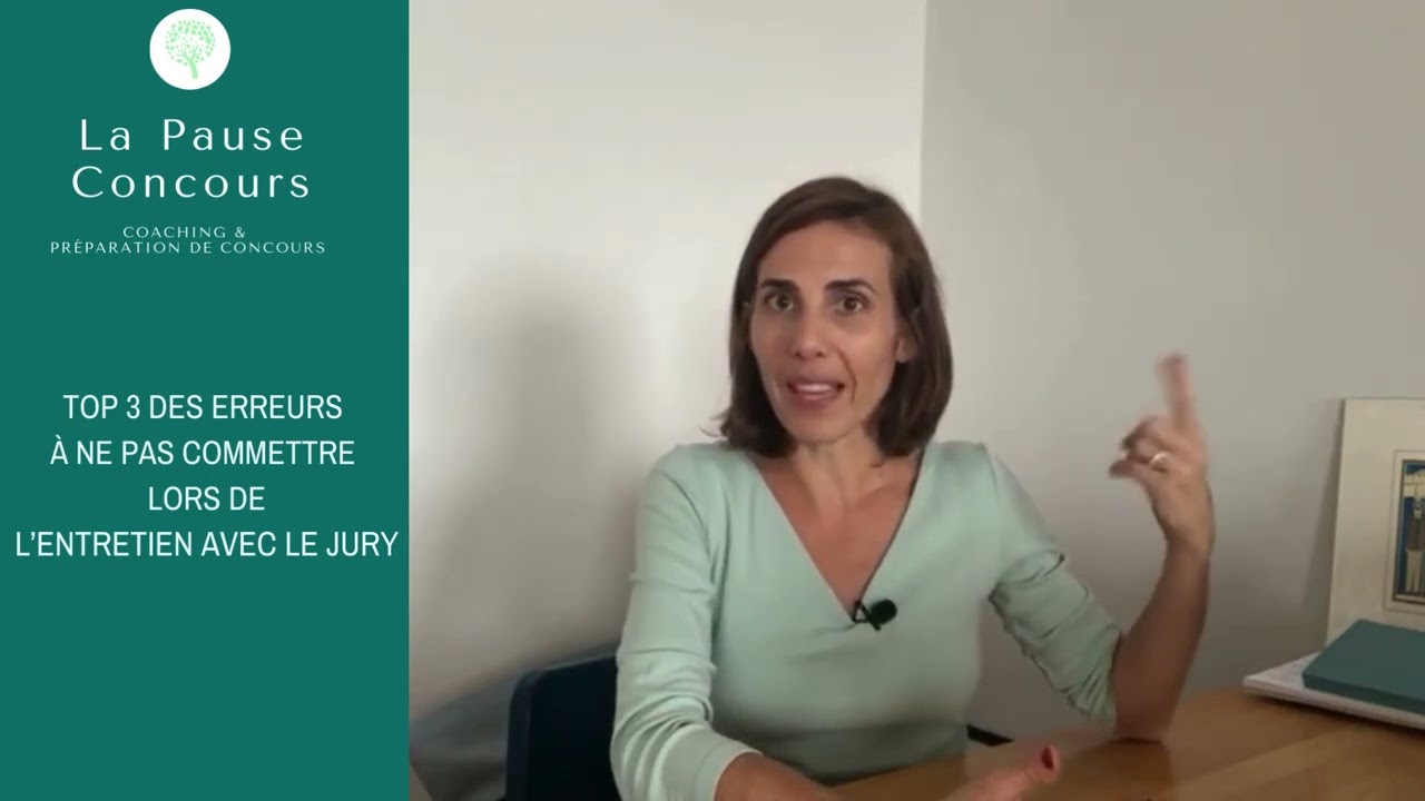 Top 3 des erreurs à ne pas commettre lors de l'épreuve d'entretien avec le jury