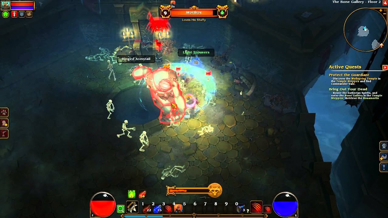 Torchlight II - Mordrox - Boss Fight 1080p HD