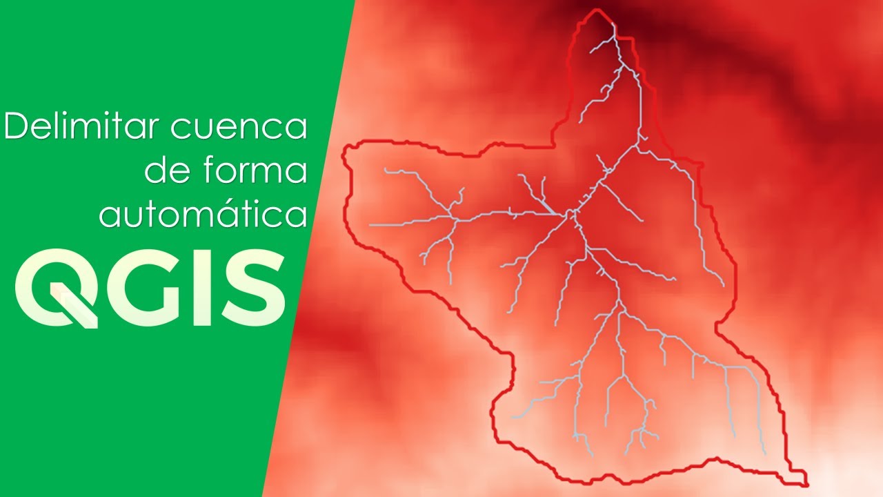 Delimitar cuenca hidrográfica de forma automática en QGIS 3