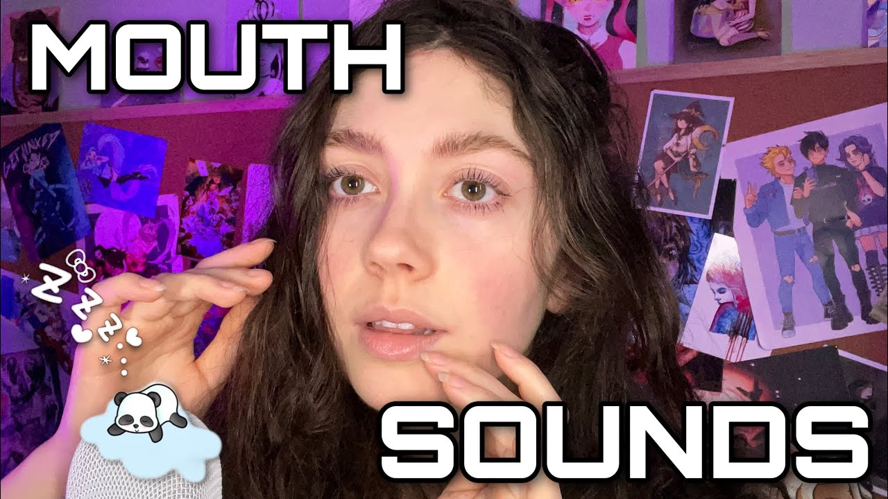asmr. Classic Mouth Sounds ( wet/dry, hand movements, tongue clicking )