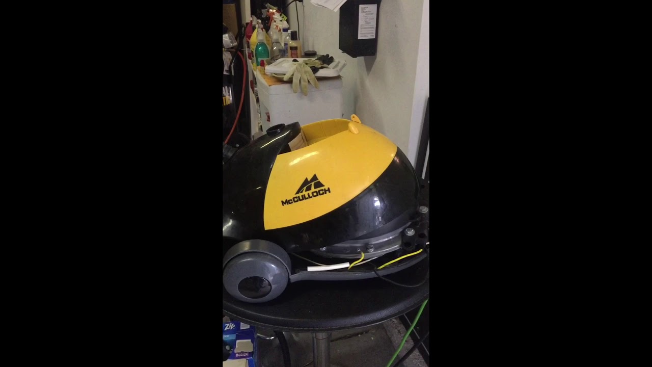 McCulloch $1.99 Steam Cleaner Repair