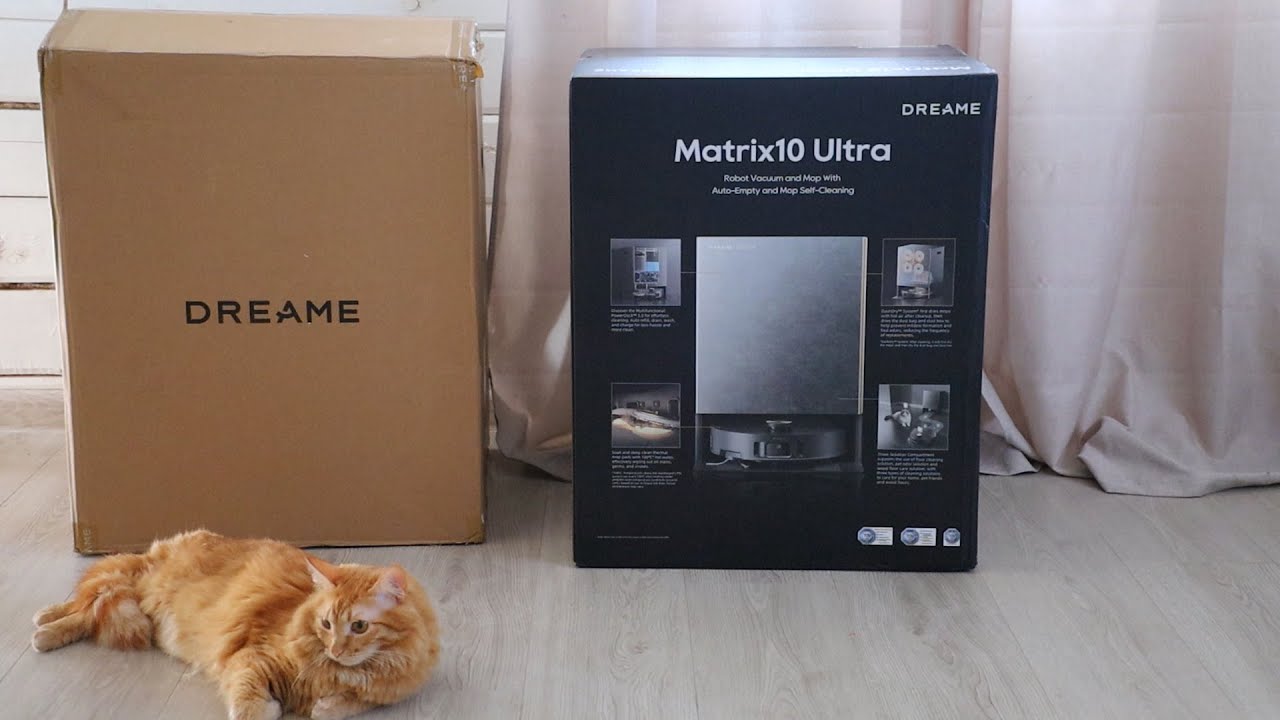 Робот пылесос Dreame MatriX 10 Ultra - всё сам