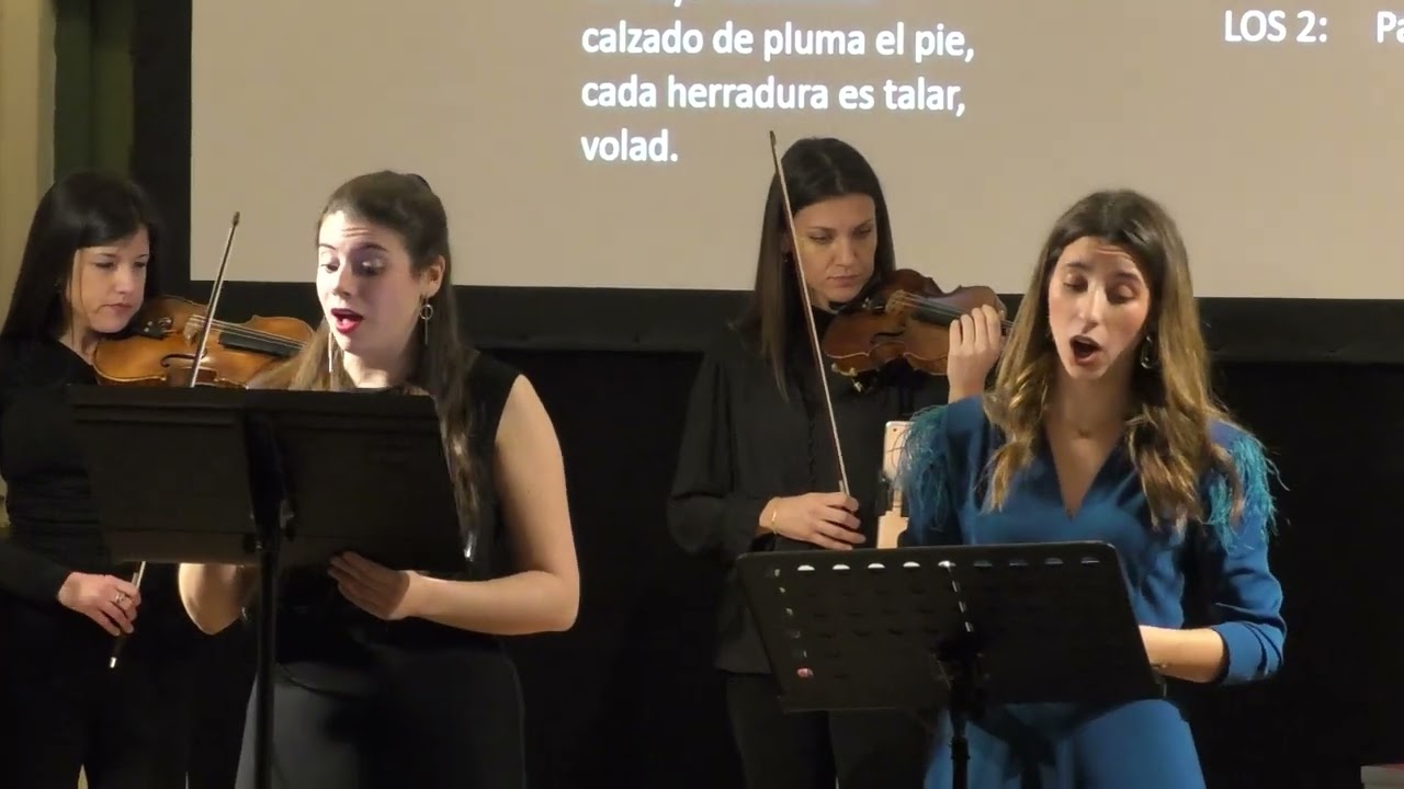 Zarzuela 'Veneno es de amor la envidia' de la Capilla de Música Maestro Iribarren