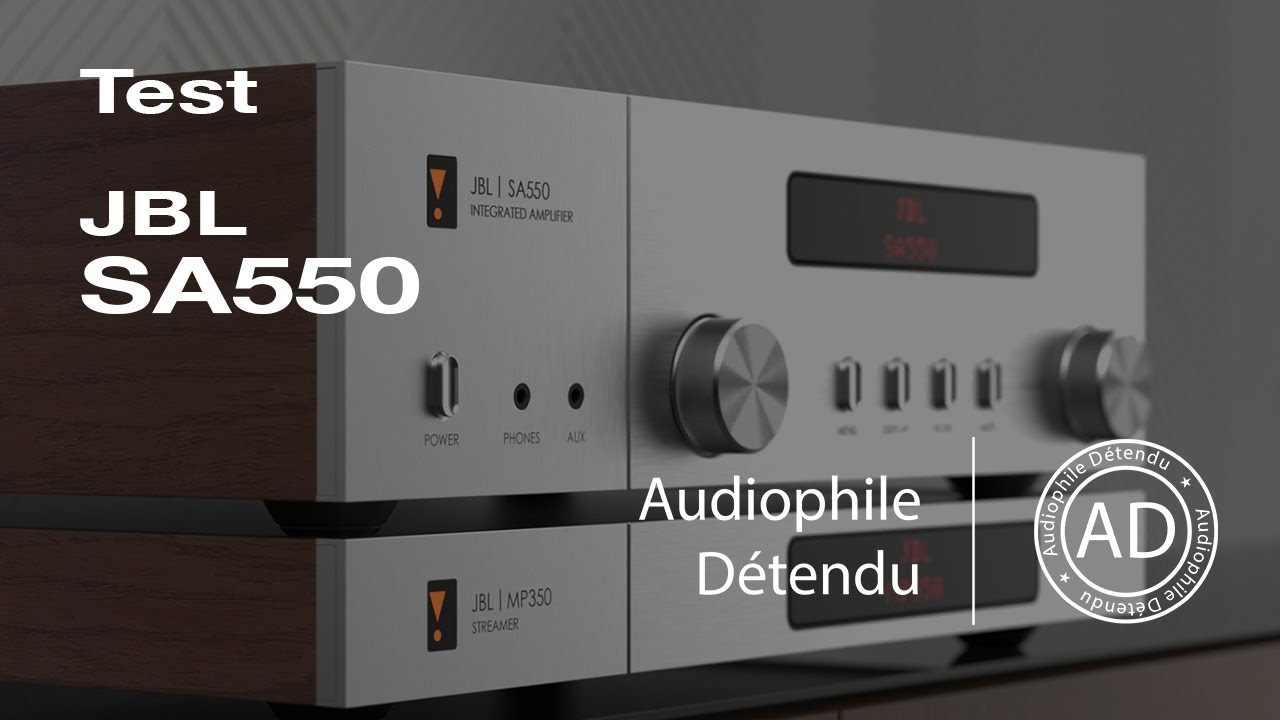 🇺🇸 JBL SA550, un amplificateur VINTAGE et MODERNE à la fois !