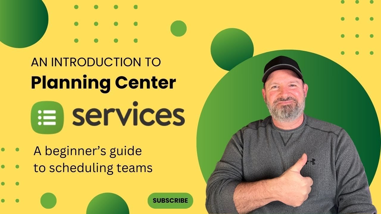 Introduction to Planning Center Services for Beginners | Scheduling Teams Tutorial