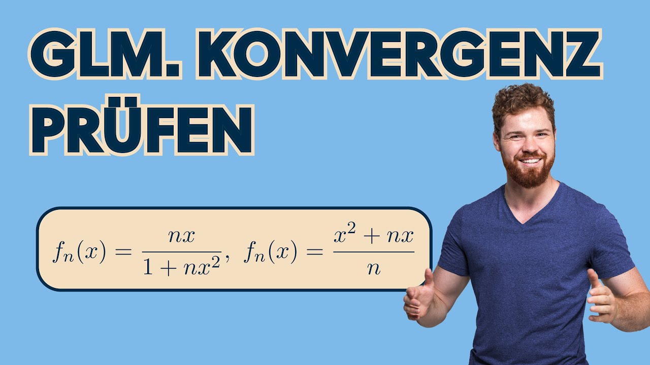 Gleichmäßige Konvergenz & Punktweise Konvergenz | Mathe 2 Ings, HA7 A1, TU Hamburg 2025