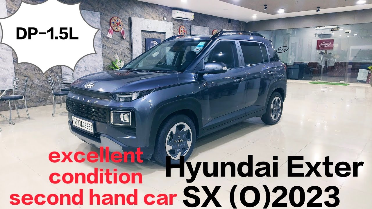 Second Hand Car For Sale In Nagaon Assam||Hyundai Exter Petrol SX(o),2023 Last Model||