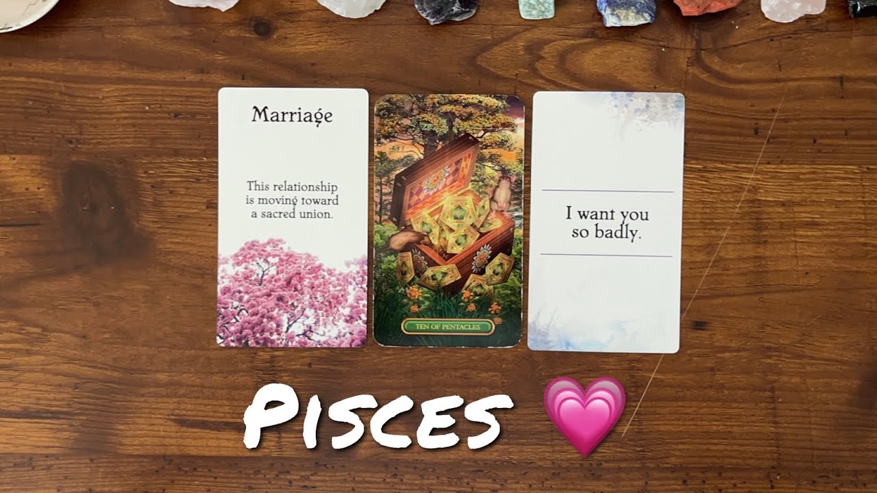 Pisces 💗 What are their intentions? They wanna MARRY YOU BABY!!! 🙌🏻🙃