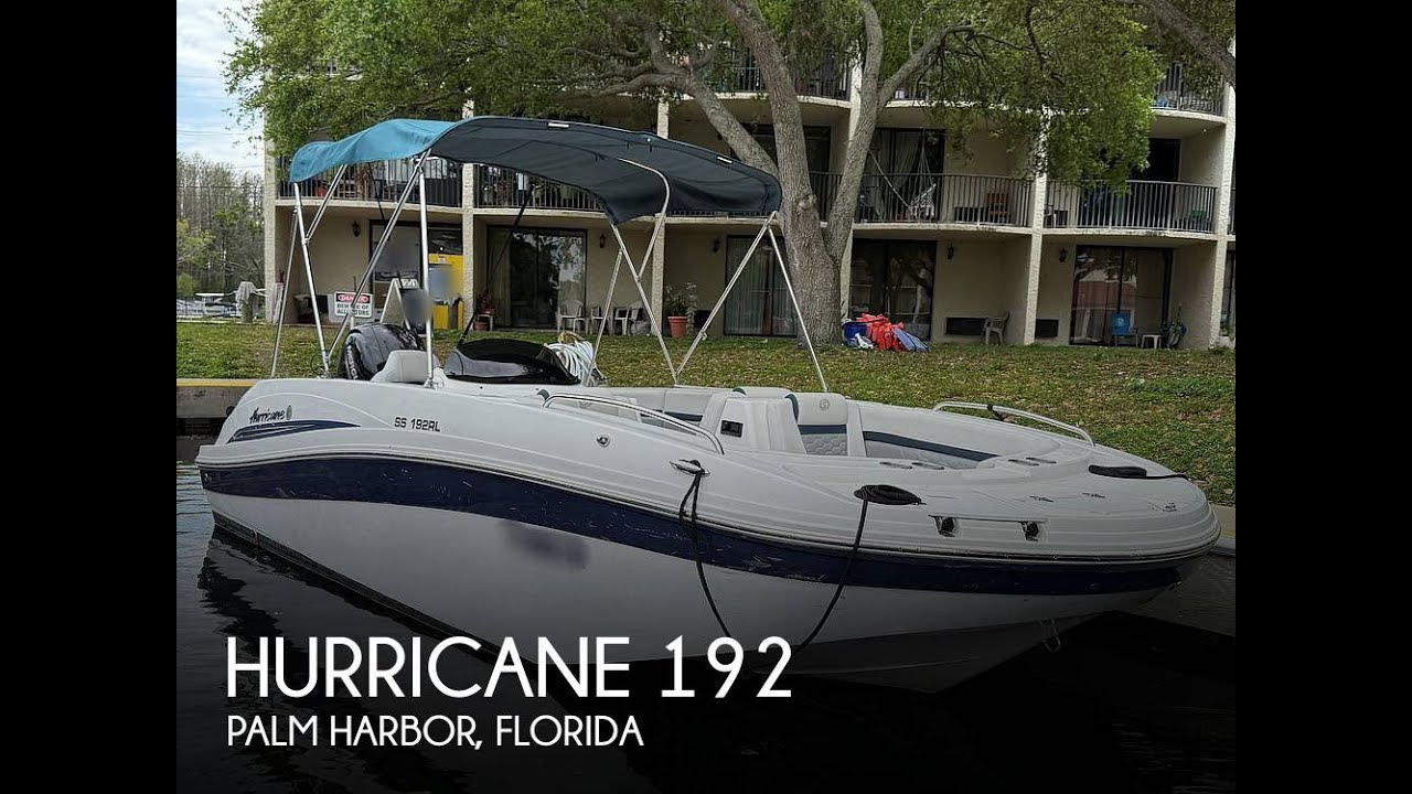 Used 2022 Hurricane SunDeck Sport 192RL OB for sale in Palm Harbor, Florida