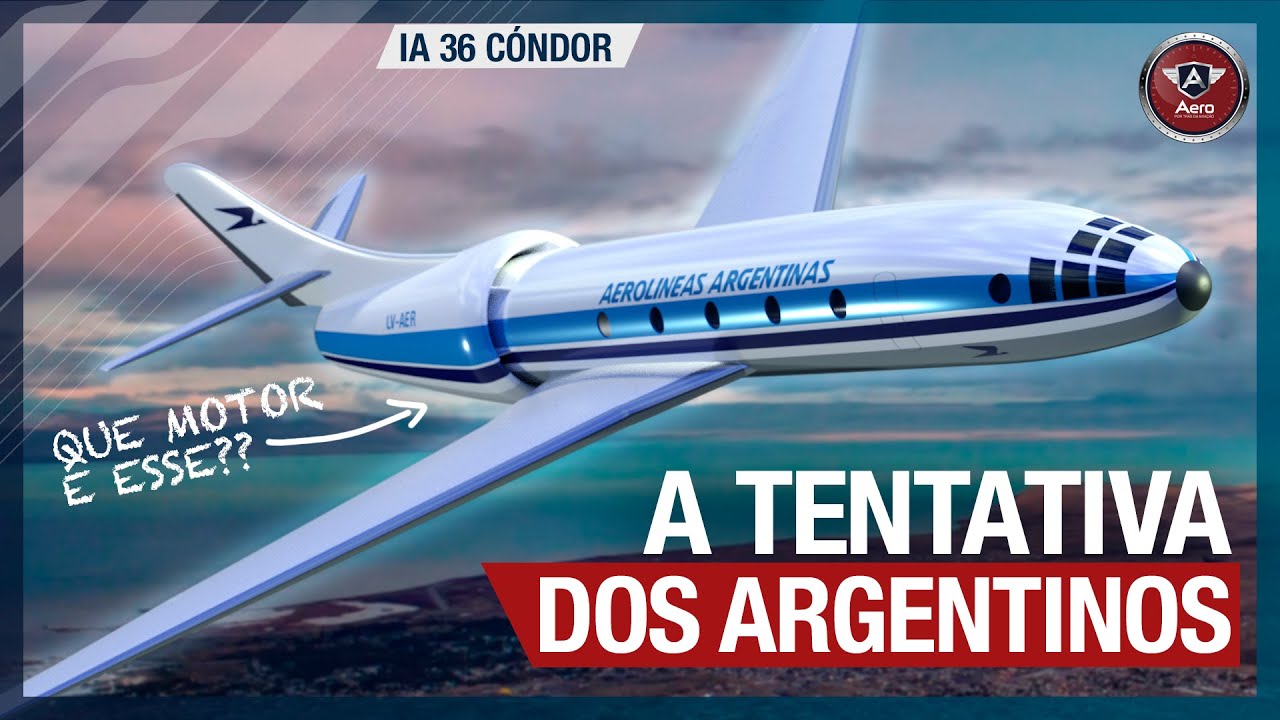 IA 36 Cóndor - A ideia do JATO ARGENTINO para passageiros