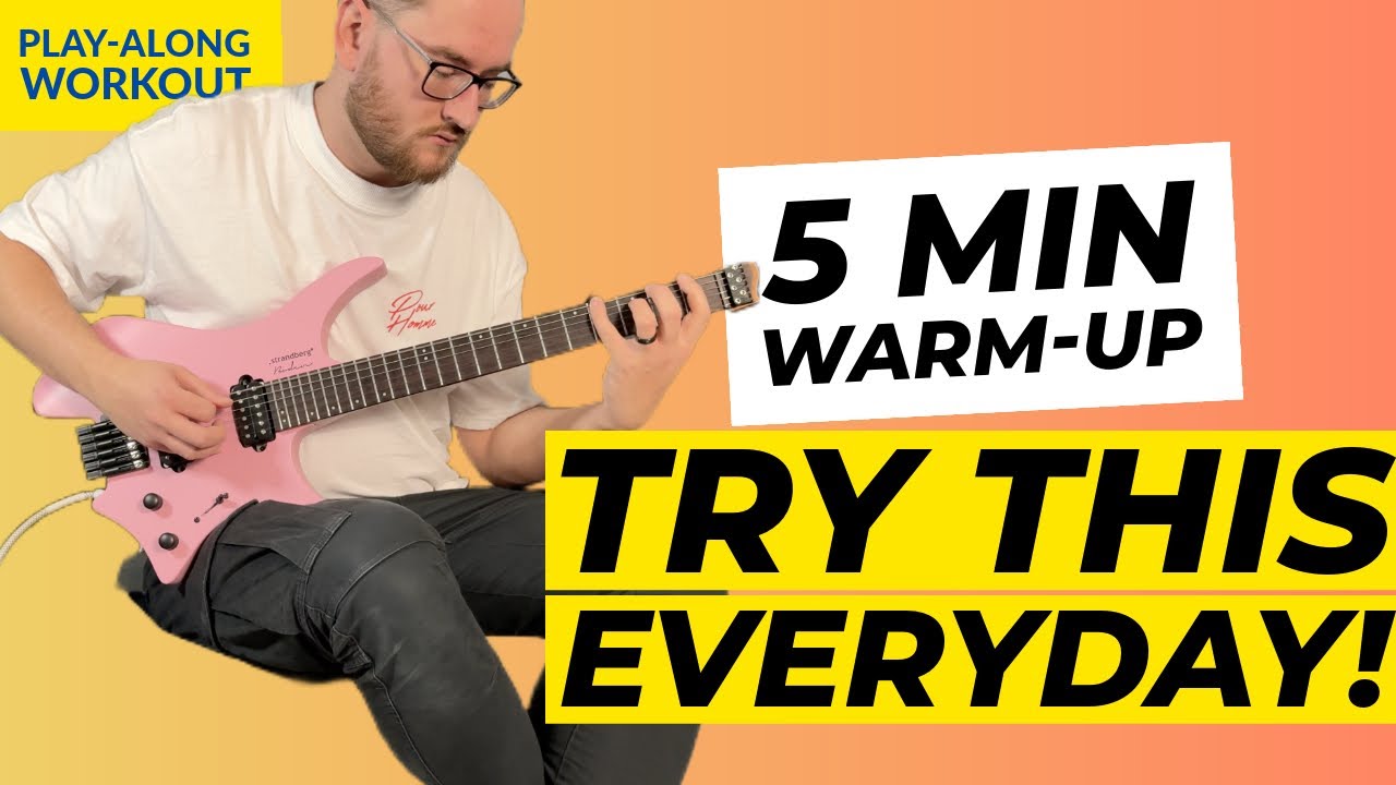5-Minute Guitar Warm-Up for Beginners & Intermediate Players | Daily Exercise | Week 5