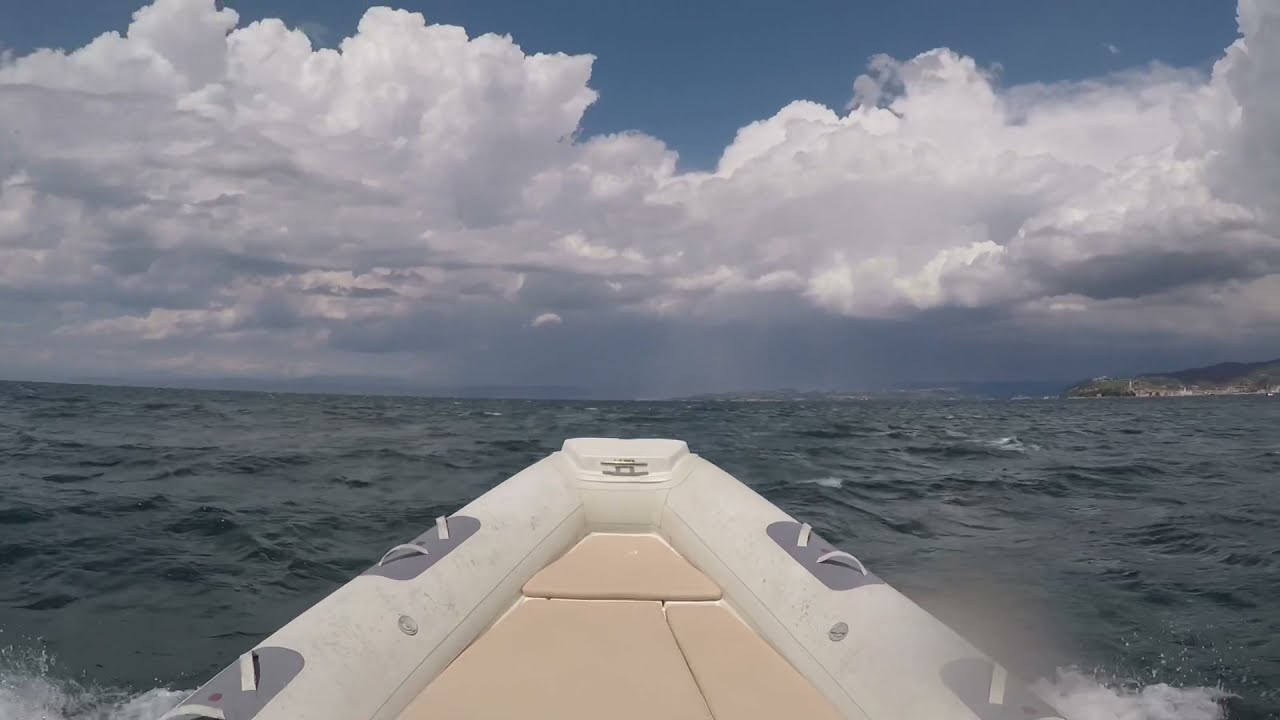 Day Of Boating With Honda BF 150 HP Outboard Engine Powered Boat RIB, Slovenian Coast