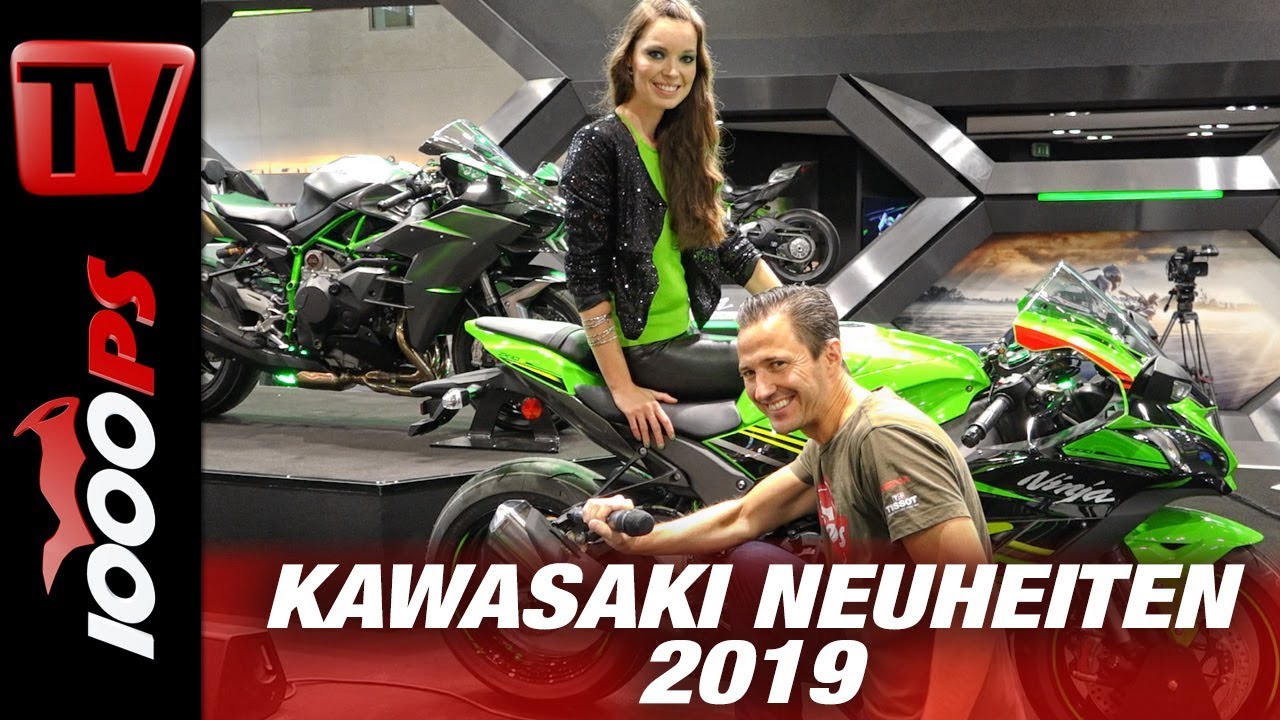 Kawasaki Neuheiten 2019 auf der INTERMOT - 125er Neu und 231 PS für die H2