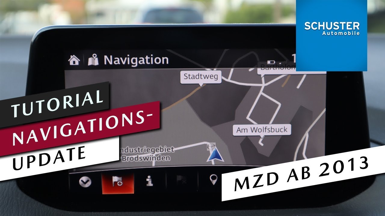 💻 Update Anleitung für Mazda Navigationssysteme ab 2013 (MZD Connect) - Schuster Automobile