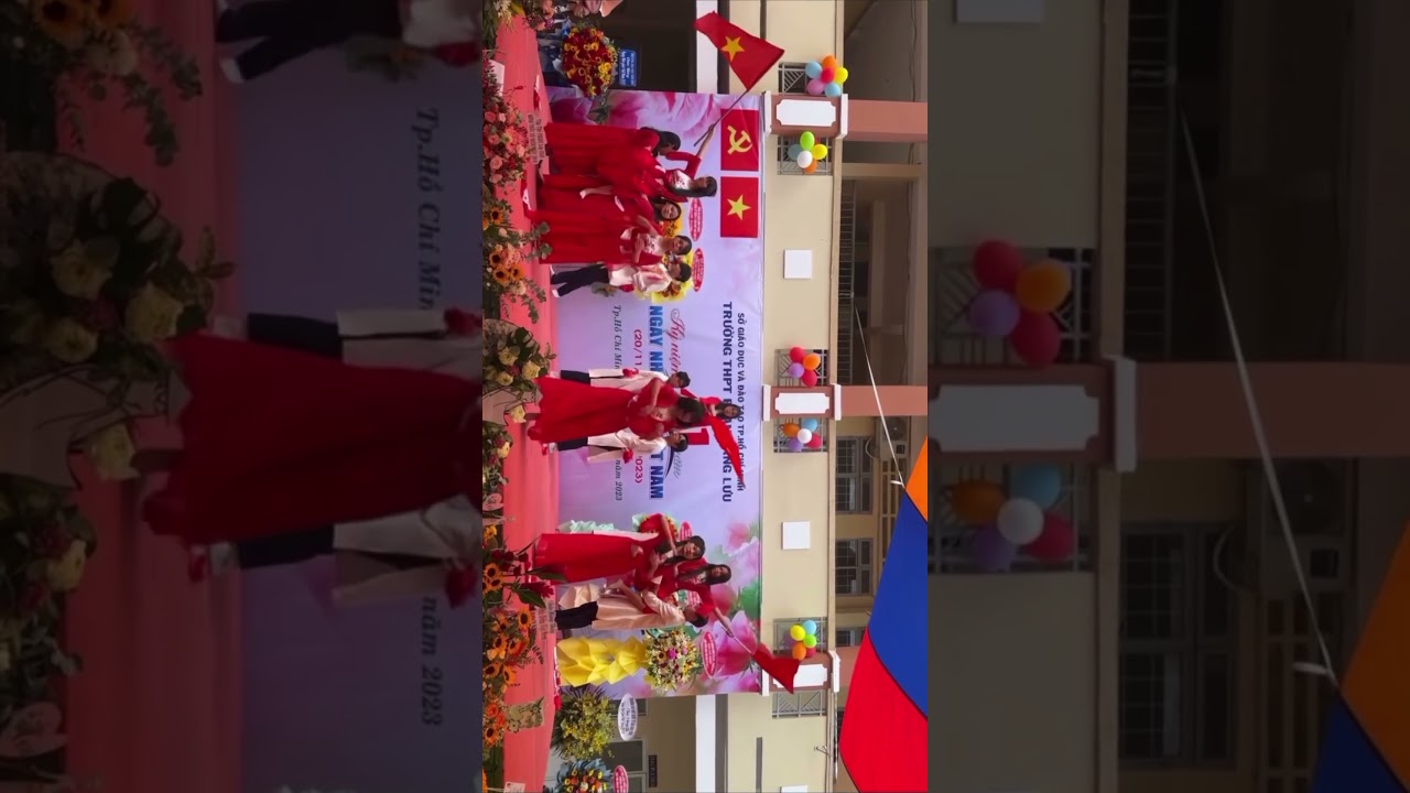 Học sinh THPT PĐL biểu diễn văn nghệ 20/11 #shorts #dance #thptphandangluu