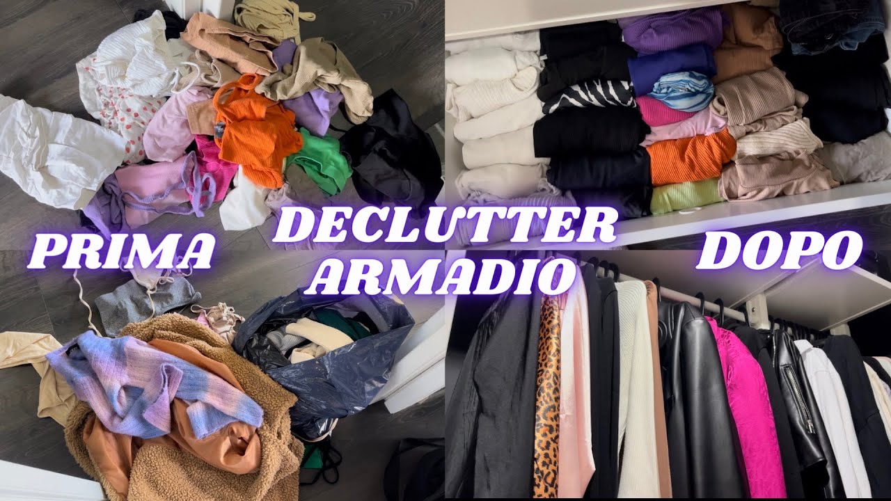 DECLUTTERING ARMADIO🤯+ CAMBIO STAGIONE☀️ | GDG