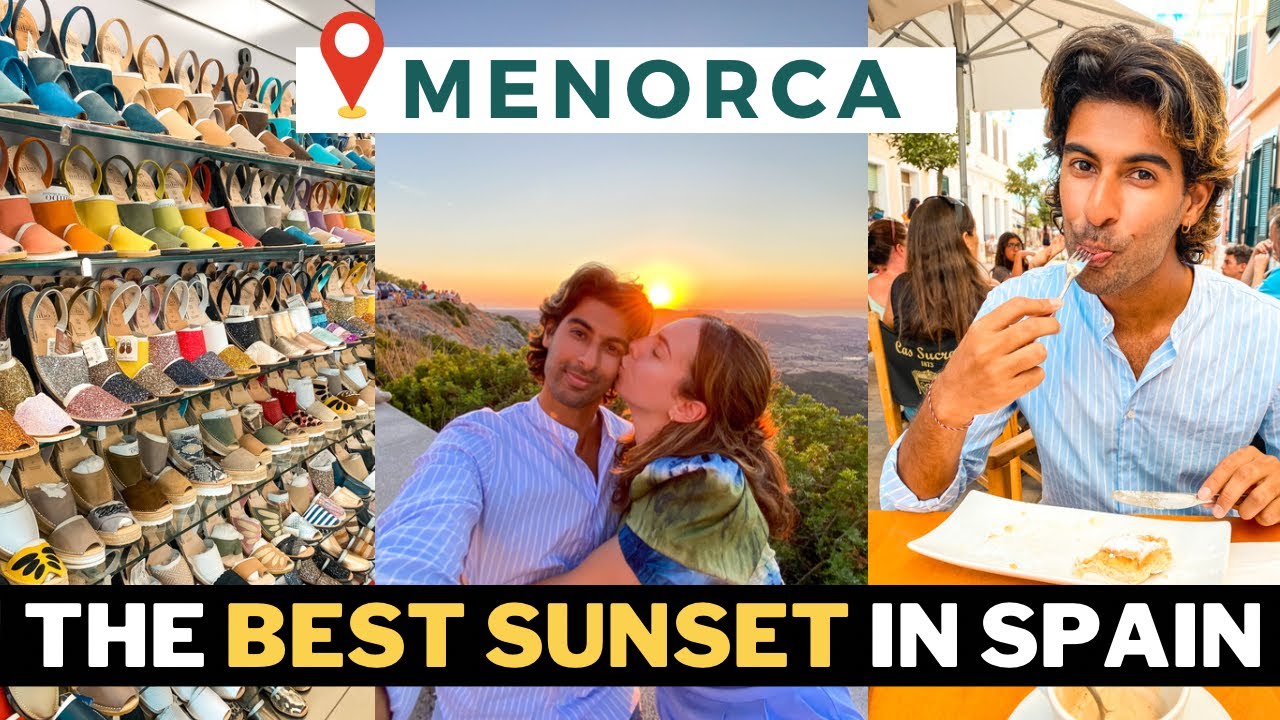 THE HIGHEST POINT IN MENORCA | Visiting Es Mercadal & Monte Toro | Menorca Spain Summer Vlog 2022
