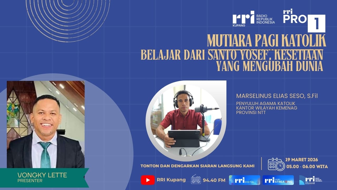 [LIVE] BELAJAR DARI SANTO YOSEF, KESETIAAN YANG MENGUBAH DUNIA | RRI KUPANG