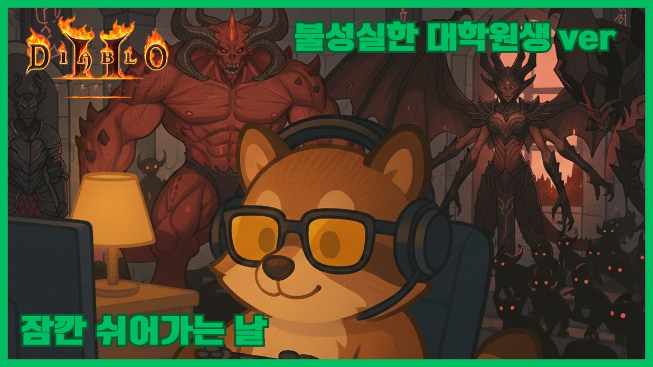 교수님 잘 지내시죠. 저는 악마술사가 되었습니다.