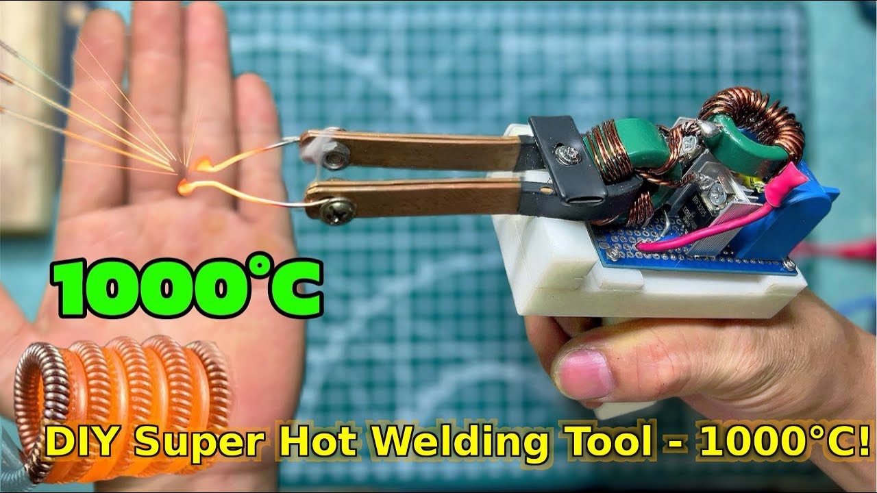 Make Your Own Super Powerful Soldering Iron at Home | 12 Volt 1000°C