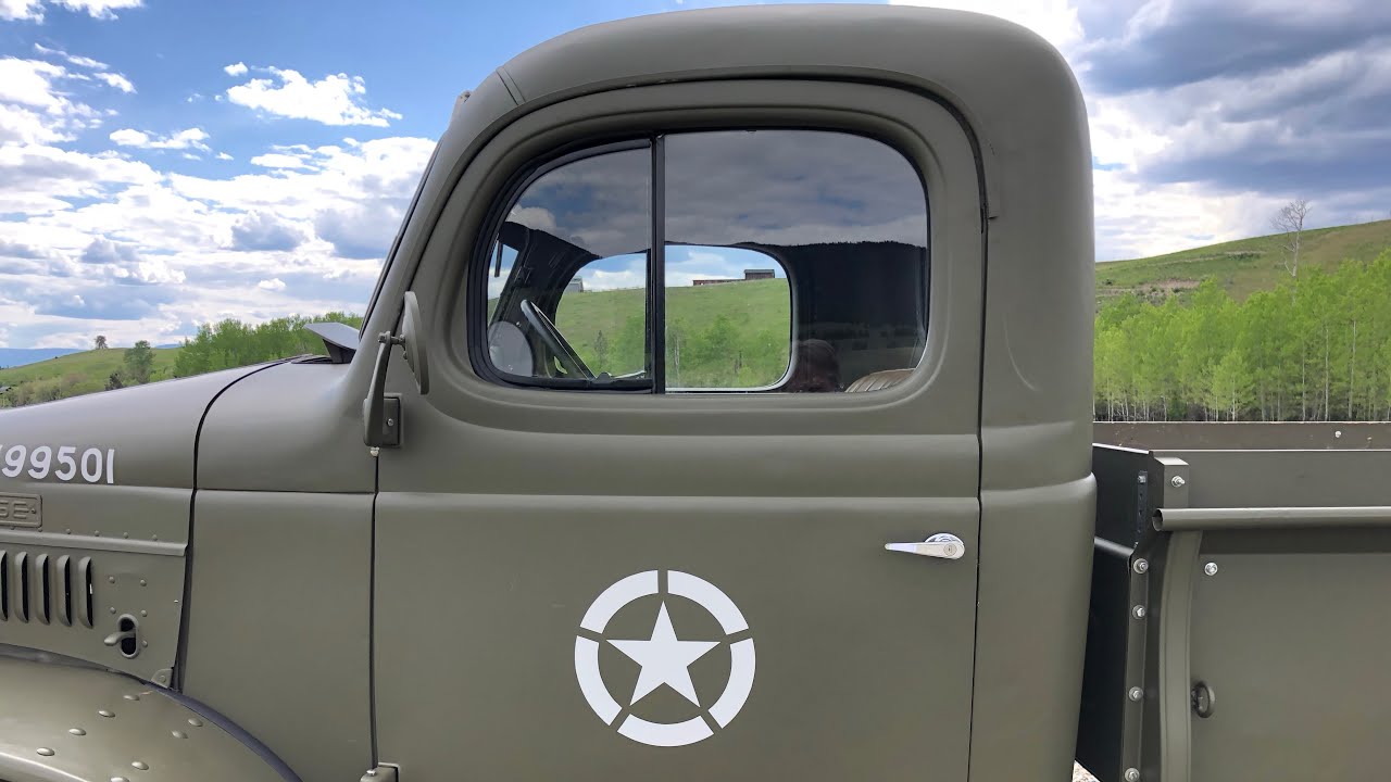 1941 Dodge WC12 cold start