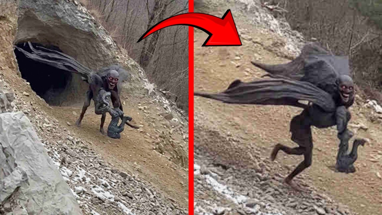 Terrifying Creature Came Out Of Cave & You Won't Believe What It Did Next!