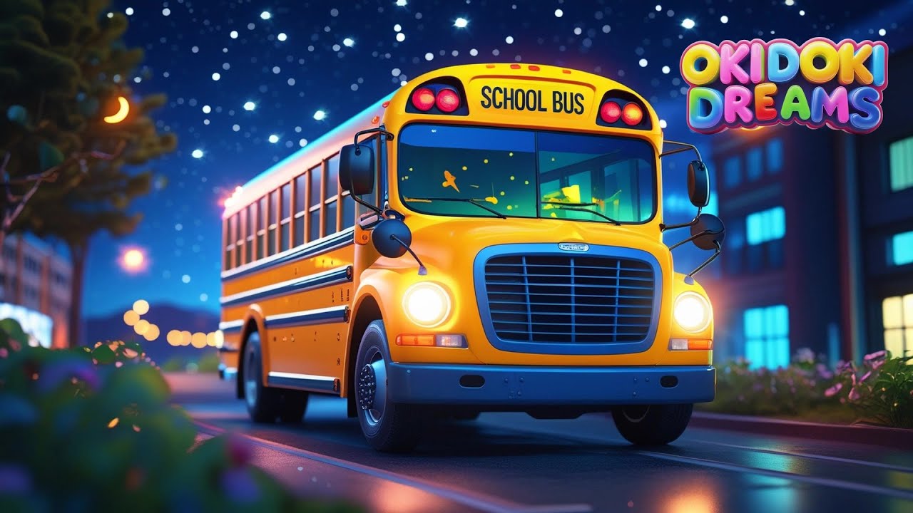 🚗 The School Bus | Learn the Means of Transport