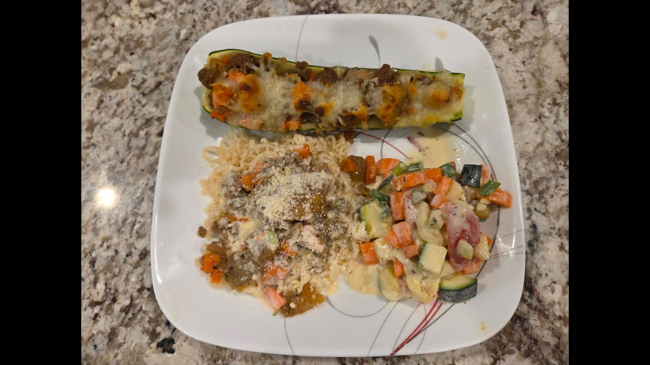 Zucchini Salad & Zucchini Boats AMAZING! Both NEW!